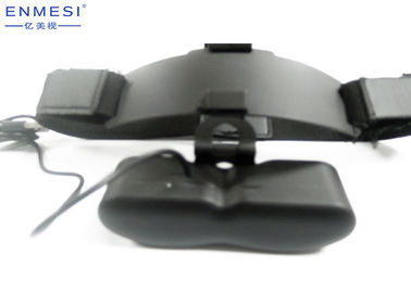 AV In Binocular Head Mounted Display Glasses Garis Vertikal Resolusi Tinggi