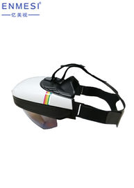 Resolusi 1080p AR Smart Glasses, FOV 84 ° Augmented Reality AMOLED Display AR Helm