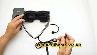 ENMESI V60 VR/ AR Kacamata Bioskop 1080P