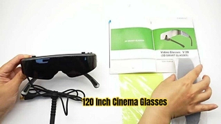 ENMESI V20 Kacamata VR/ AR Bioskop 120 Inci