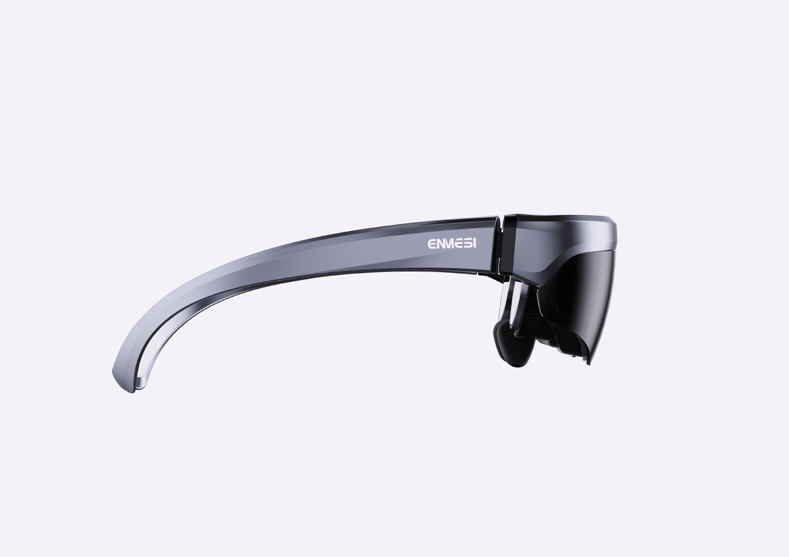 V40 Pancake Smart Wireless AR Glasses Dengan 1920*1200*2 OLED 75 Degree FOV