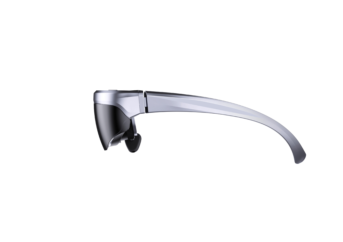 1920x1200 OLED AR Smart Glasses 75°FOV USB-C/HDMI AR Head Mounted Display