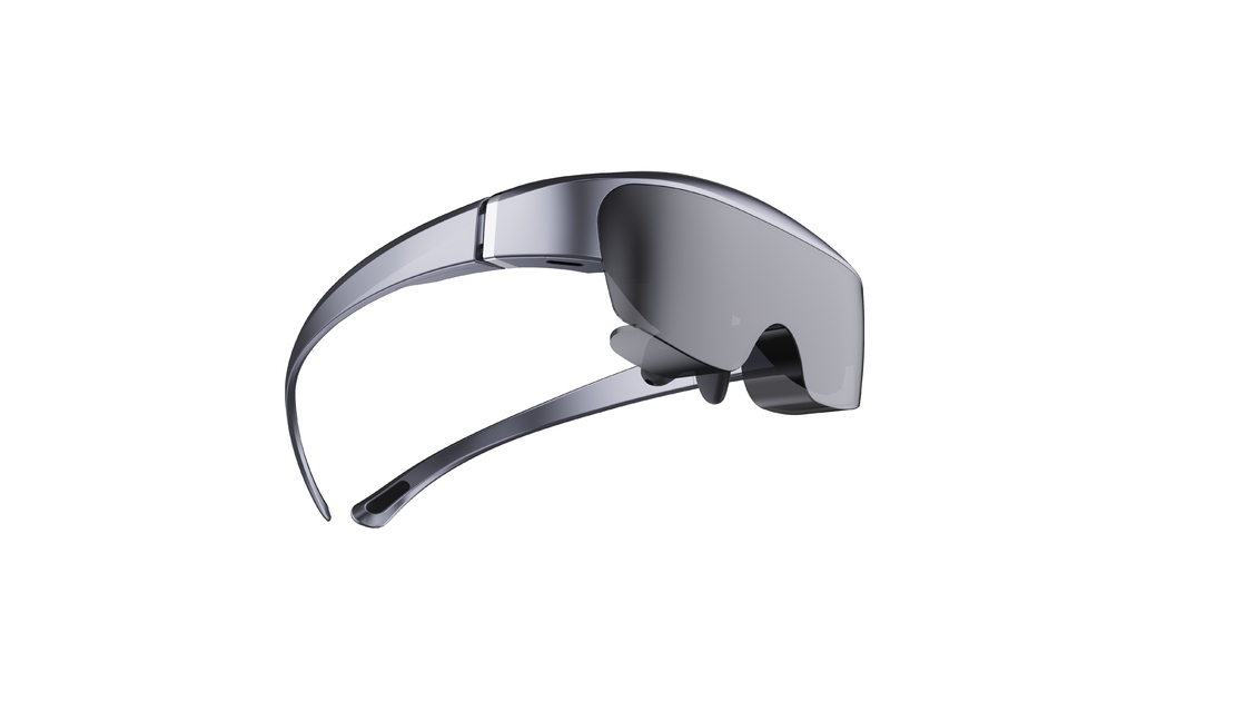 1920 * 1080 Resolusi OLED 3000 Nits Portable Screen AR/VR Smart Glasses Dengan Android 11