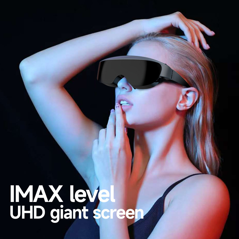 1920x1080 * 2 Resolusi Helm OLED 210 Inch 50° FOV AR Kacamata Dengan USB-C