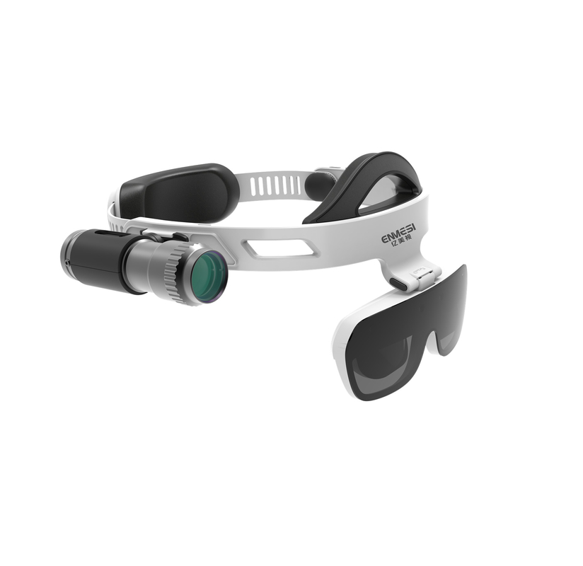ENMESI 4K Smart Glasses 50cm ~ 300m untuk Infinity AR Night Vision untuk Militer