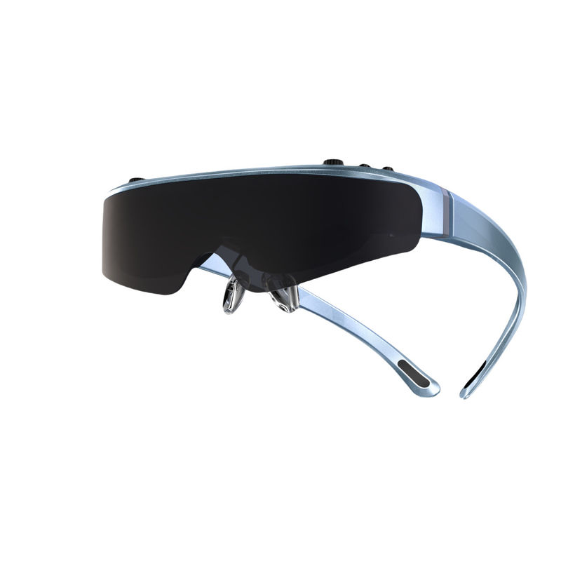 ENMESI V30 1080P Resolusi 41 derajat Bidang Tampilan OLED Tampilan VR AR Kacamata pintar dengan WIFI Bluetooth