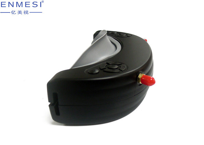 854*480 Resolusi Kacamata Video 3D FPV HDMI FOV 30 Derajat Dengan Kamera Depan