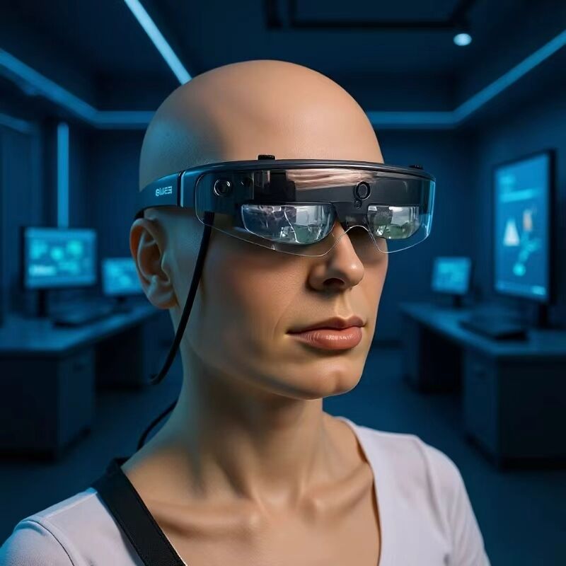 Kacamata Pintar AR OLED 1080P dengan FOV 43° dan Kecerahan 3000 nits untuk Pengalaman Augmented Reality Imersif