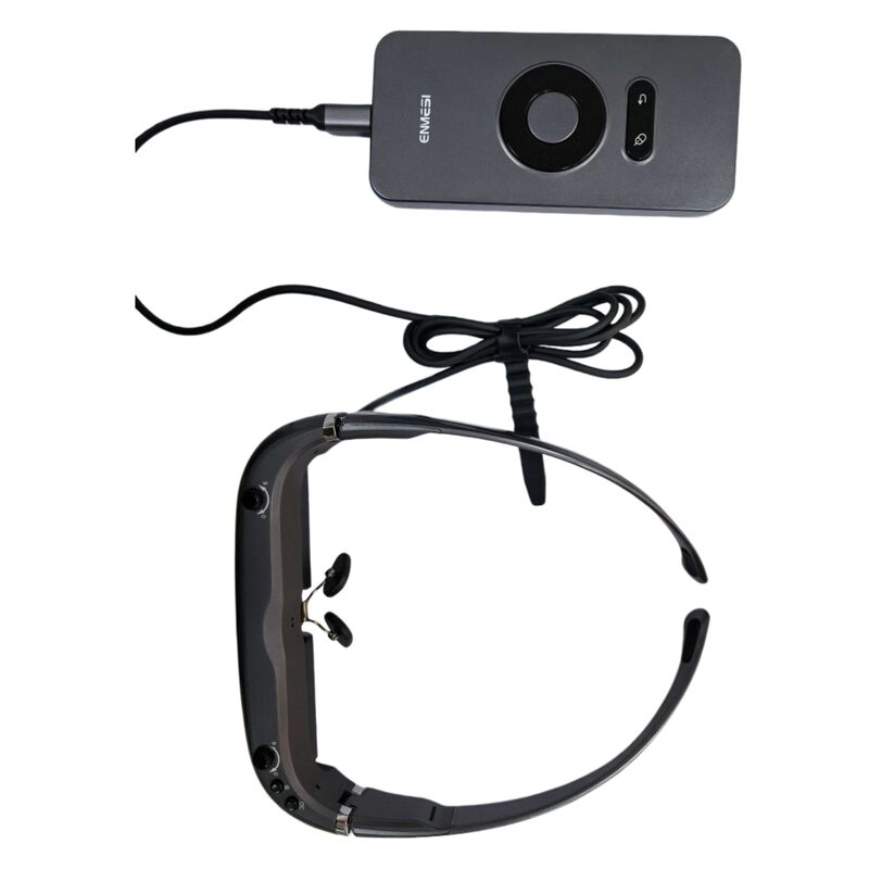 ENMESI 1920*1080 Resolusi 43° FOV AR Smart Glasses dengan Kamera 13 MP dan Pengaturan Diopter