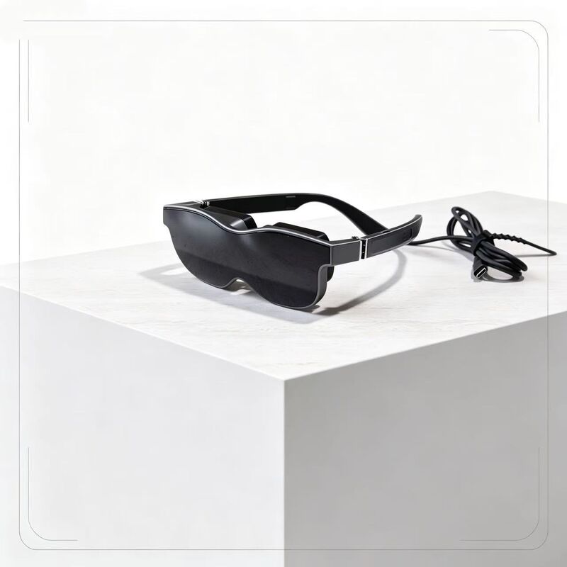 70° FOV 1080P Resolusi VR Smart Glasses dengan Pengaturan Diopter dan Konektivitas USB-C