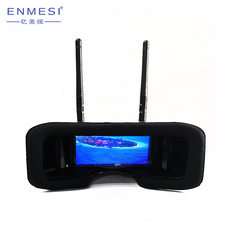2020 Mini 2.7 Inch RC FPV Kotak Kacamata HMD 960*240 Jarak Jauh FPV Headset Untuk Balap Drone