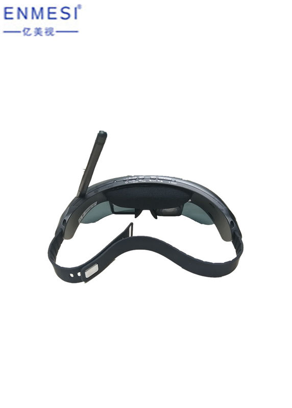 5.8 G HDMI FPV Kacamata Video TFT LCD Virtual 98 ''Monocular Helmet Satu Layar