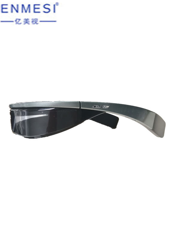 35 Derajat FOV 3D Smart Video Glasses 0.32 ''TFT LCD Display 854*480 Resolusi Untuk Game