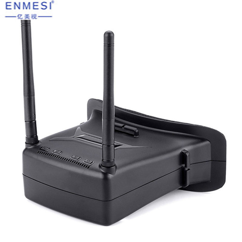 960*240 Resolusi RC FPV Drone Dan Kacamata 1.4 W 2.7 Inch TFT Layar 48 Saluran FPV Helm