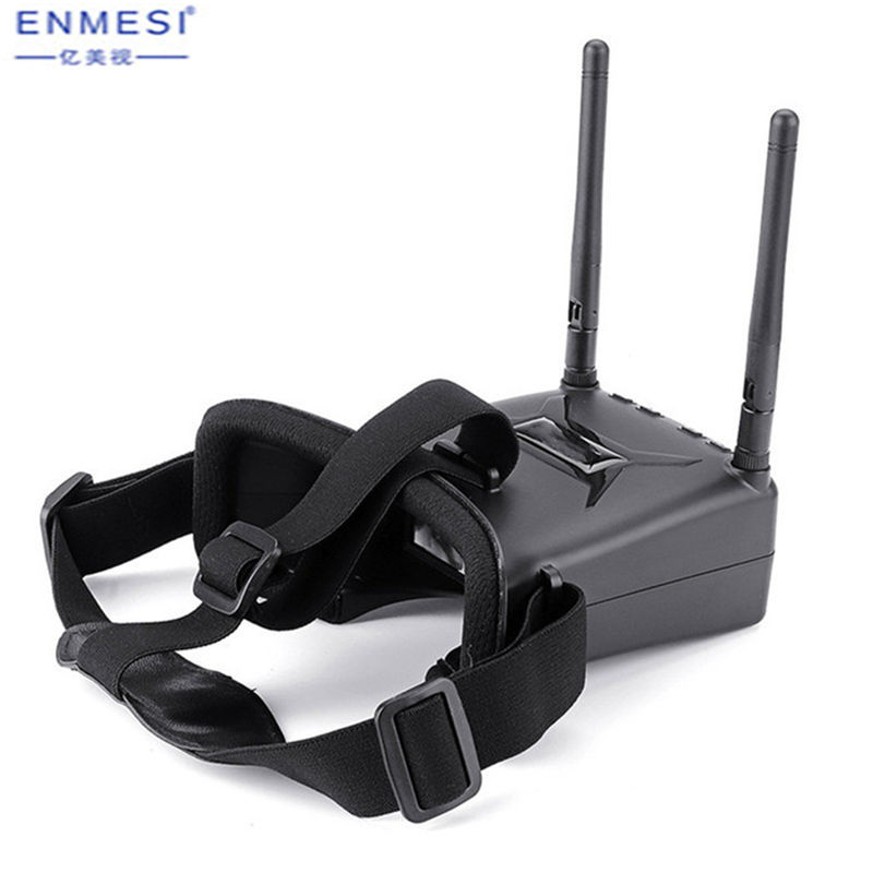 960*240 Resolusi RC FPV Drone Dan Kacamata 1.4 W 2.7 Inch TFT Layar 48 Saluran FPV Helm