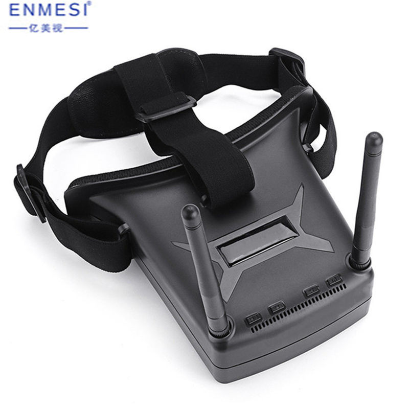 960*240 Resolusi RC FPV Drone Dan Kacamata 1.4 W 2.7 Inch TFT Layar 48 Saluran FPV Helm