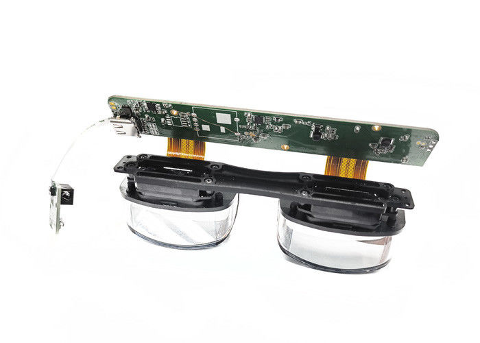 Kecil 18mm Keluar Murid Oled Micro Display Kecerahan Tinggi 3000 Nits 0,7 Inch Untuk AR/VR