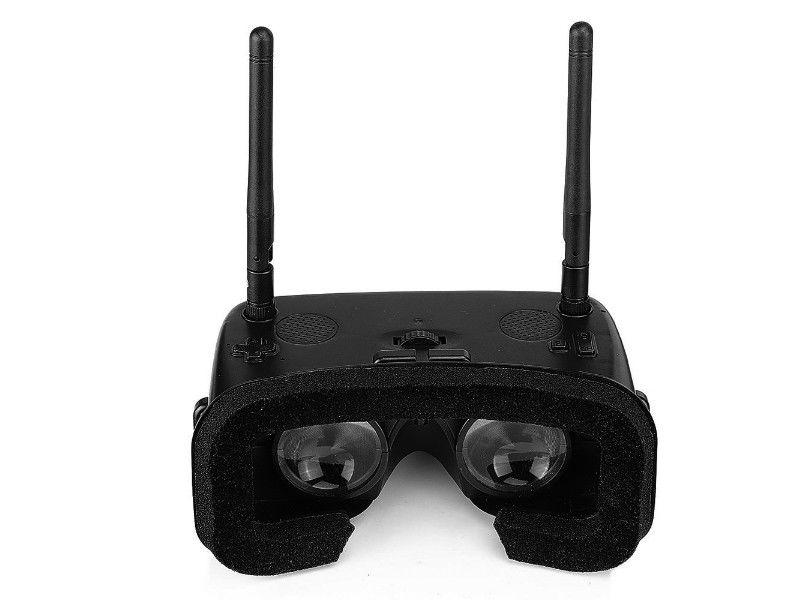 Adjustable IPD FPV Drone Video Goggles TFT LCD Two Display 2 Inch 5.8G Frequency