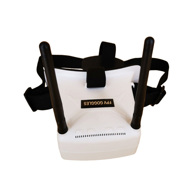 China FPV Goggles 48CH 5.8GHz FPV glass 2,7 Inch 960 X 240 Pixel LCD Display Dengan Baterai