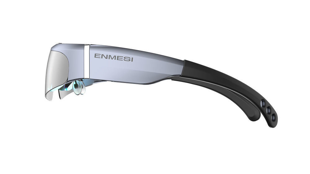 143 Inch 1920x1080 Resolusi Head Mounted Display dengan 2000nits Kecerahan dan 41 ° FOV AR Kacamata