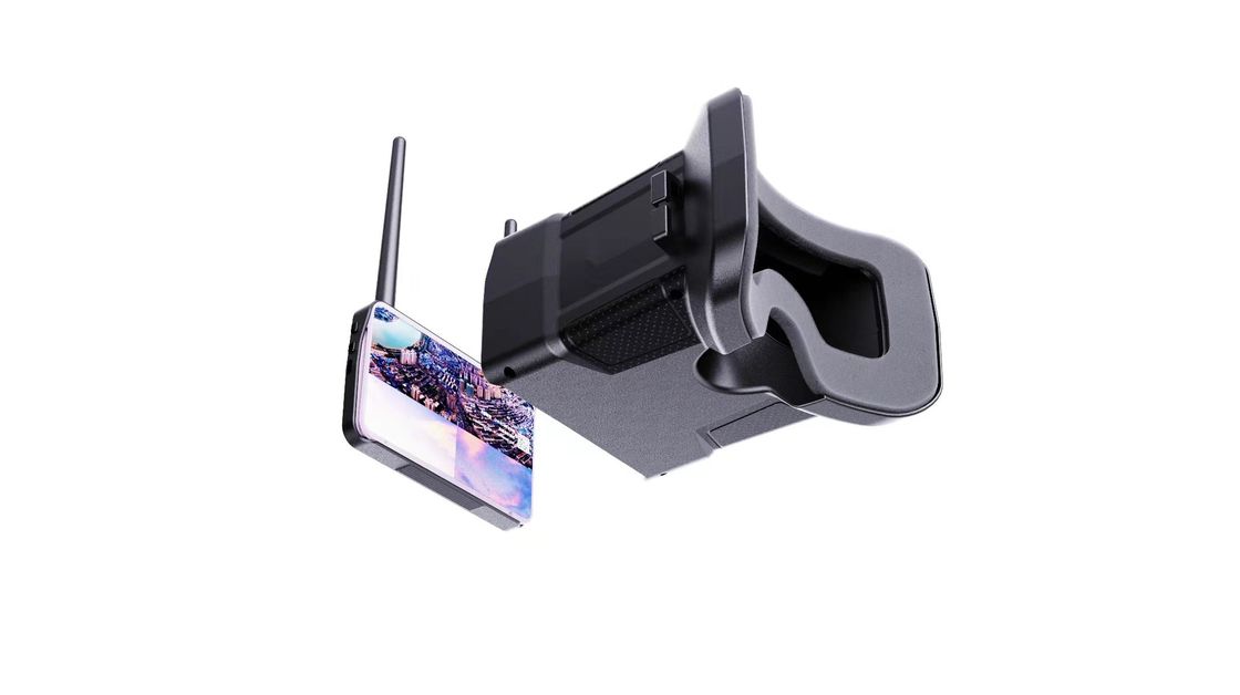 5.8G 120 Derajat FOV Resolusi 480x272 Kacamata FPV 48 Saluran dengan Layar TFT