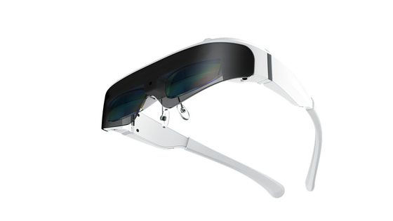 4K HDMI Interface Head Mounted Display Kacamata Cerdas AR Dengan Wifi & Bluetooth