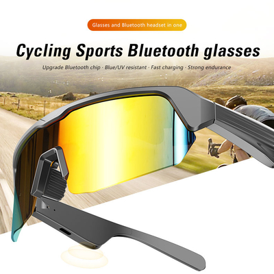 Smart Bluetooth Riding Glasses BT 5.3 Versi HD Panggilan 4-5 Jam Baterai untuk Game / Bersepeda / Mengemudi / Berlari / memancing