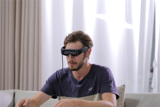 TYPE C Film 3D 1800 Nits 1920* 1080 VR Smart Glasses Untuk Game Console