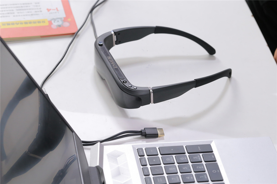 Logo khusus VR Smart Glasses, Video Viewing HDMI & USB C Dengan Dioptre