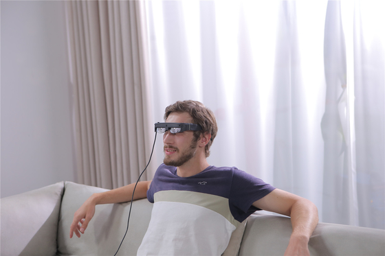 ENMESI V20 1080P 43 derajat 3D Virtual Reality HMD Dengan WIFI & Bluetooth