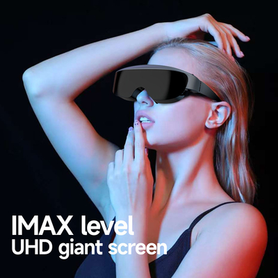 1920x1080 * 2 Resolusi Helm OLED 210 Inch 50° FOV AR Kacamata Dengan USB-C