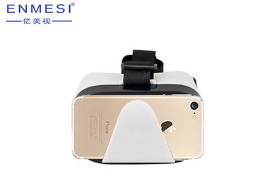 3D VR BOX Kacamata Realitas Virtual Untuk Ponsel Pintar Sudut Pandang Besar