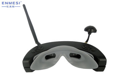 Kacamata Video FPV Resolusi Tinggi, Dual Wifi FPV Goggles 3D Headset