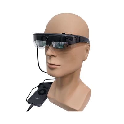 Kacamata Pintar ENMESI 1080P OLED AR dengan Kamera 13 MP dan Kecerahan 3000 nits