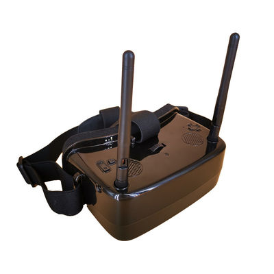 Kamera Hd Layar Ganda Drone 2.0 Inch 480 * 360 Px Kacamata FPV 48 Saluran Dengan AV IN