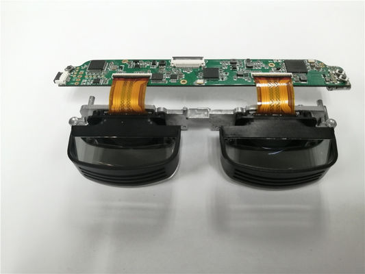 Modul Tampilan Mikro Baru Kacamata Helm AR Virtual Reality Layar OLED 0,7 '' Dengan TYPE-C