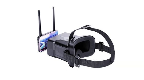 0-120 derajat FOV 48 Saluran TFT Screen Kacamata FPV untuk Drone dengan layar 4,3 inci