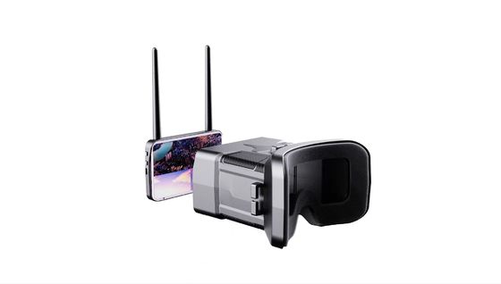 600mAh 5.8GHz 48CH Diversity FPV Drone Goggles dengan 480*272 TFT Display